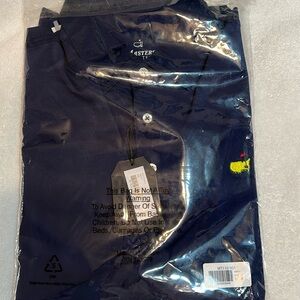 Master’s tech navy polo size mediumum